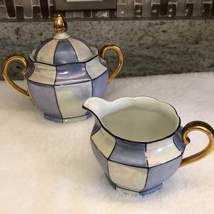 VINTAGE Bavaria Germany sugar and creamer set